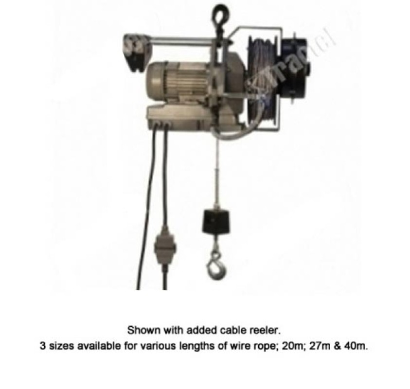 Minifor Hoist TR30 Wire Rope Hoists Lifting Gear Direct UK